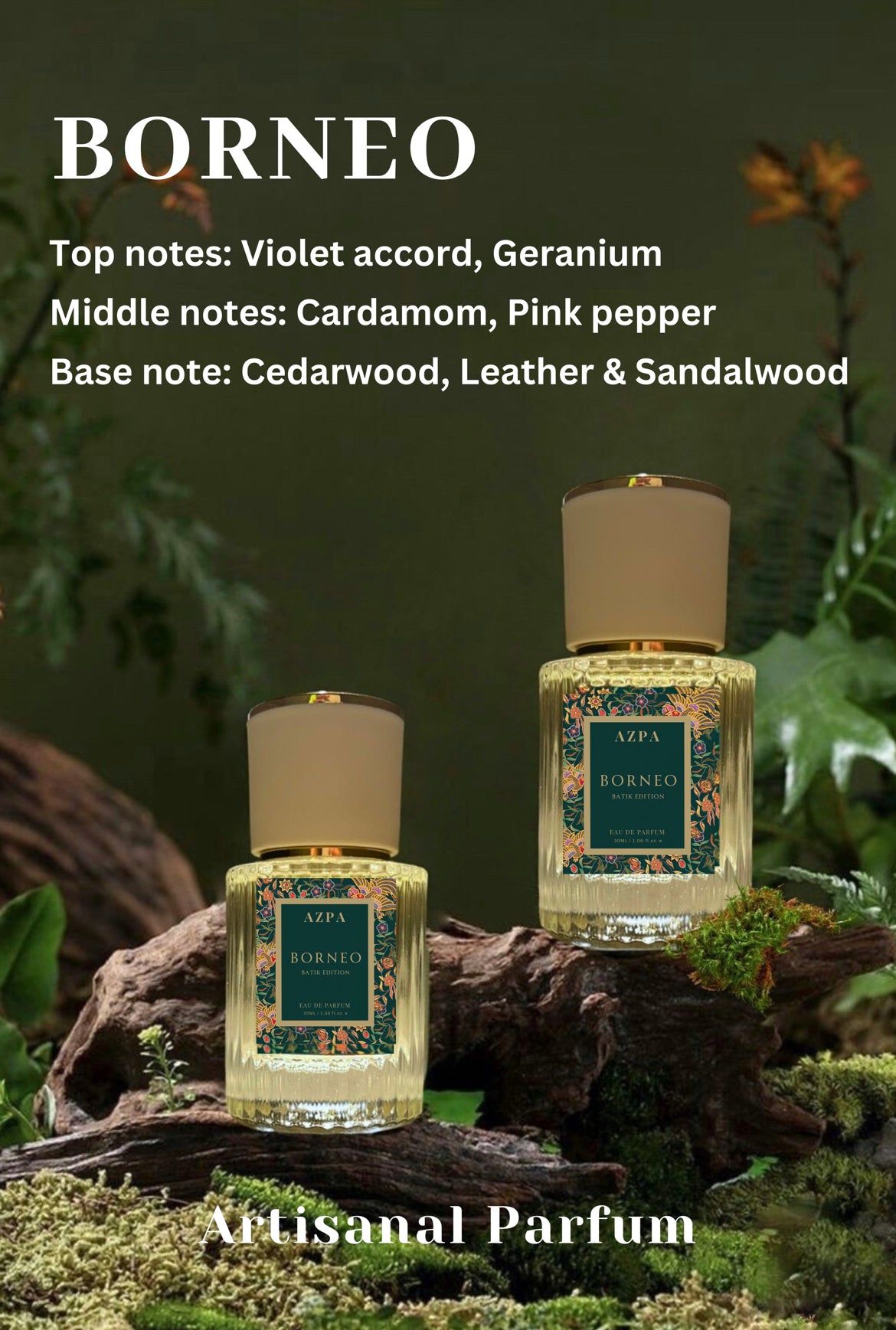 AZPA®️Borneo Eau De Parfum ( 30ml )