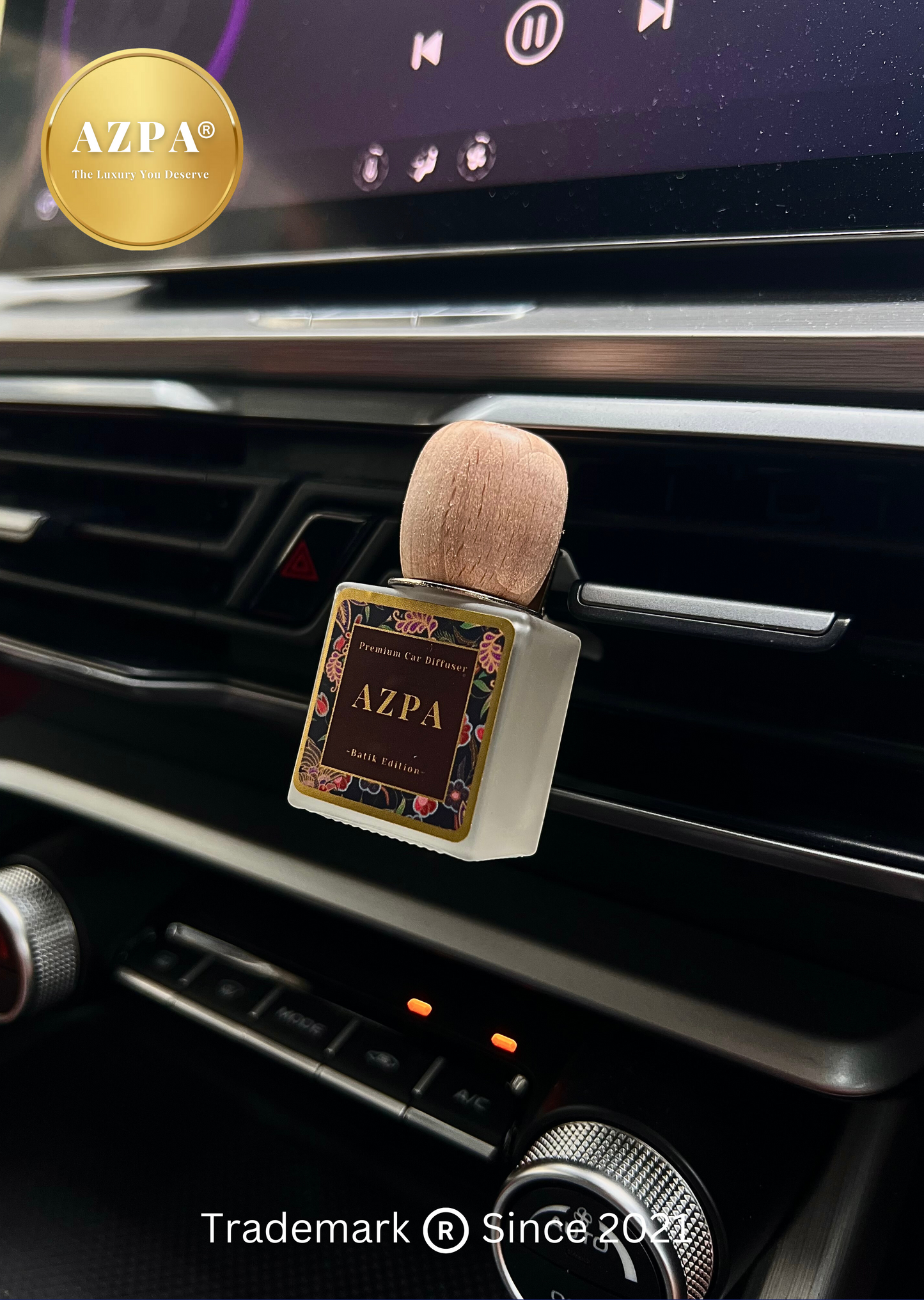 AZPA®️Shizuoka Batik Edition Car Diffuser (10ml)