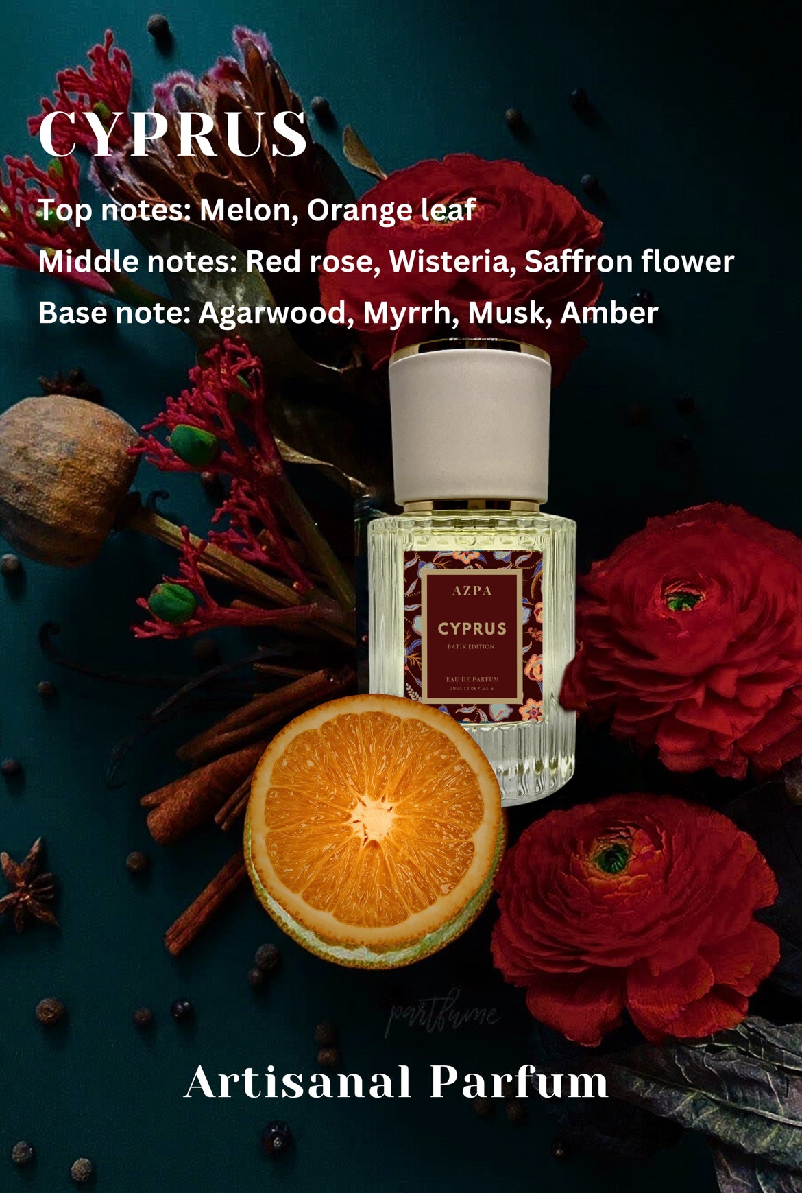 AZPA®️Cyprus Parfum ( 30ml )