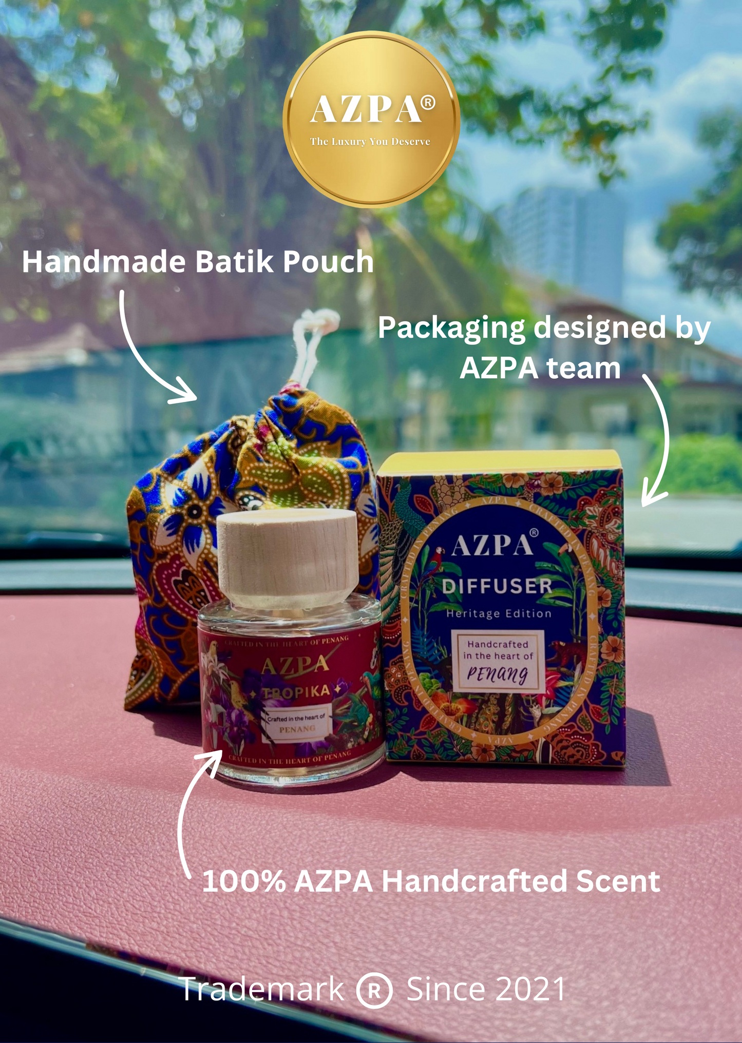 Heritage Car Diffuser 50ml
