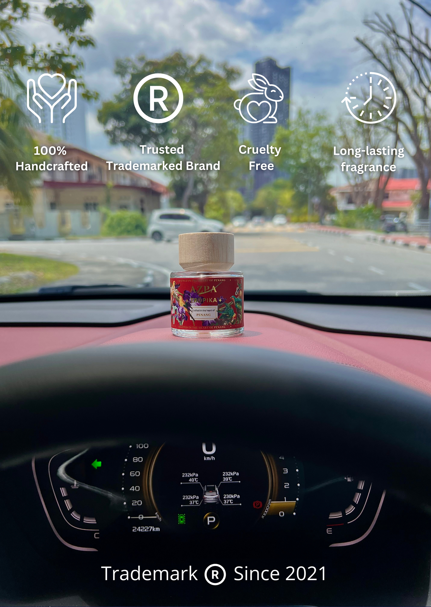 Heritage Car Diffuser 50ml