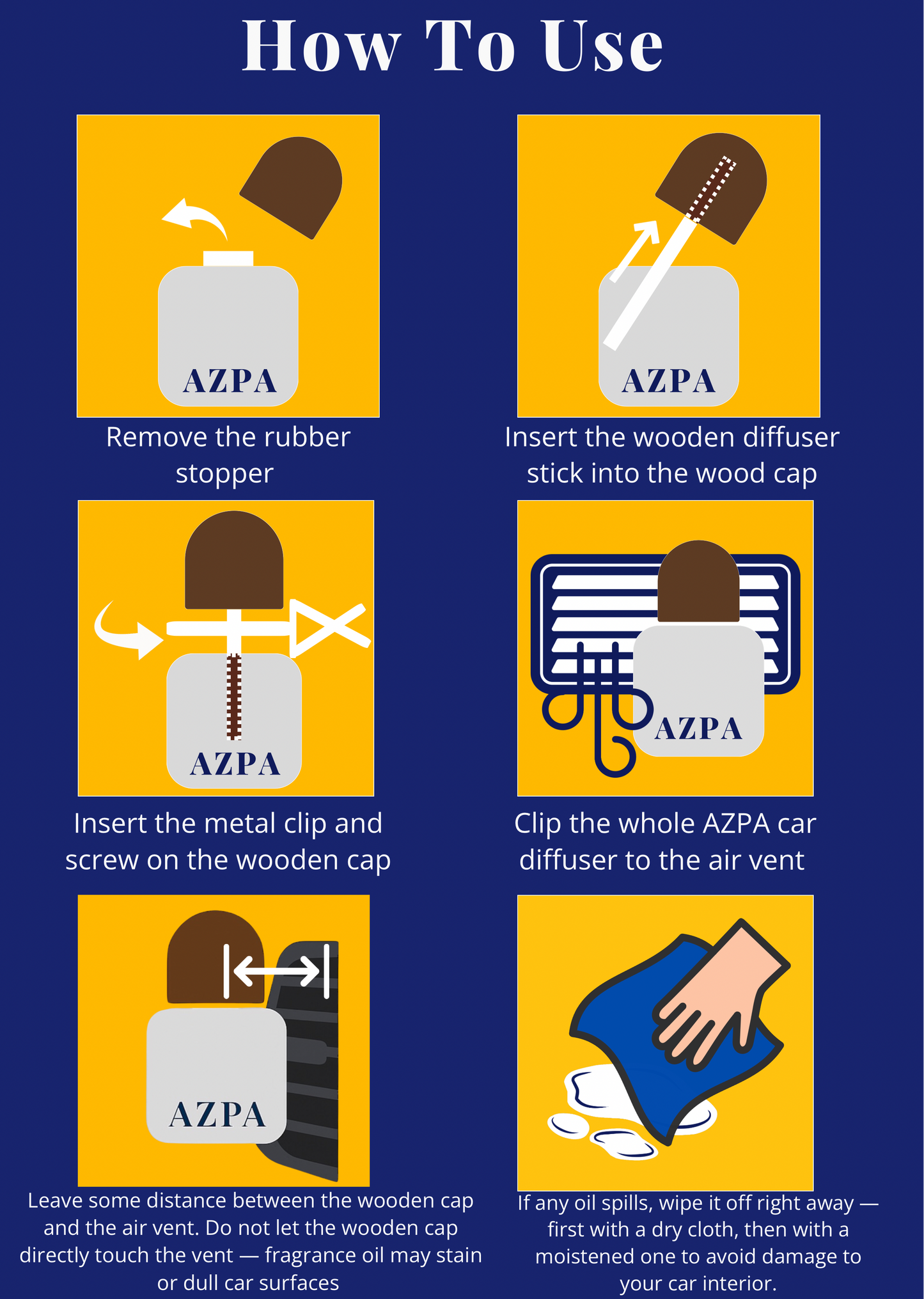 AZPA®️Maldives Batik Edition Car Diffuser ( 10ml )