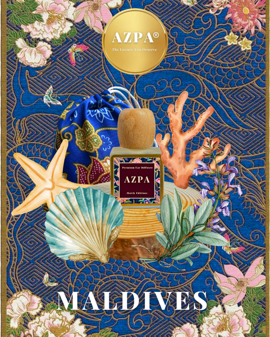 AZPA®️Maldives Batik Edition Car Diffuser ( 10ml )